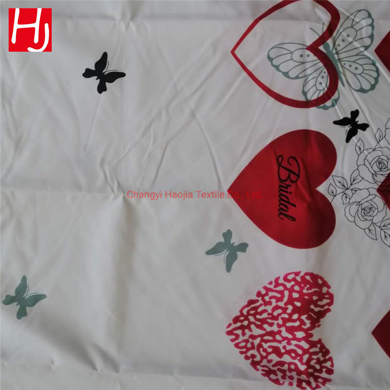 Wholesale Polyester Brushed Printed Bedding Fabric with Custom Printed Fabric Design