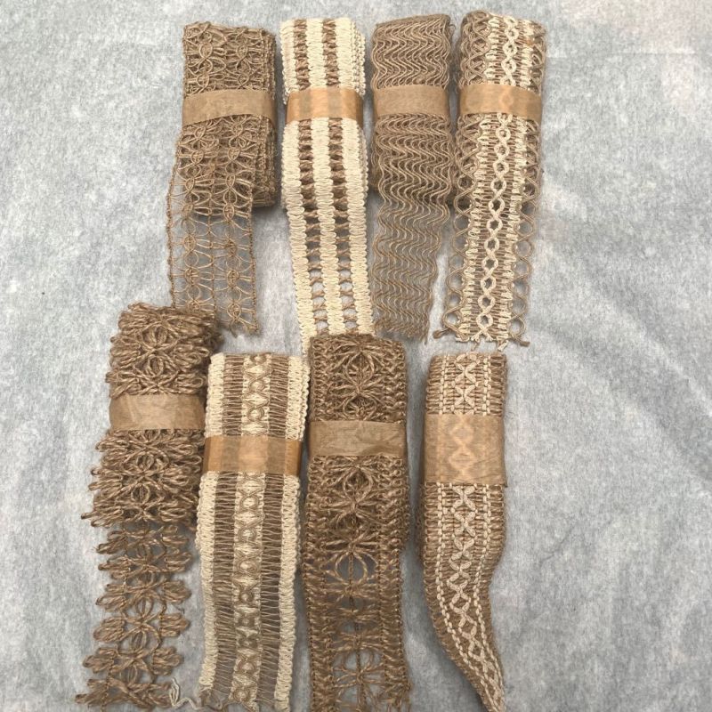 Factory Direct Sale; Hemp Rope Woven with Hemp Hemp Materials DIY Manual Decorated Christmas Party