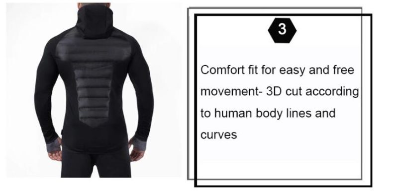 Workout Clothes Winter Jacket Sportswear Gym Fitness Men Down Coat Business Jacket Casual Coat Top Garment Men Clothing Business Apparel Garment Sportswear