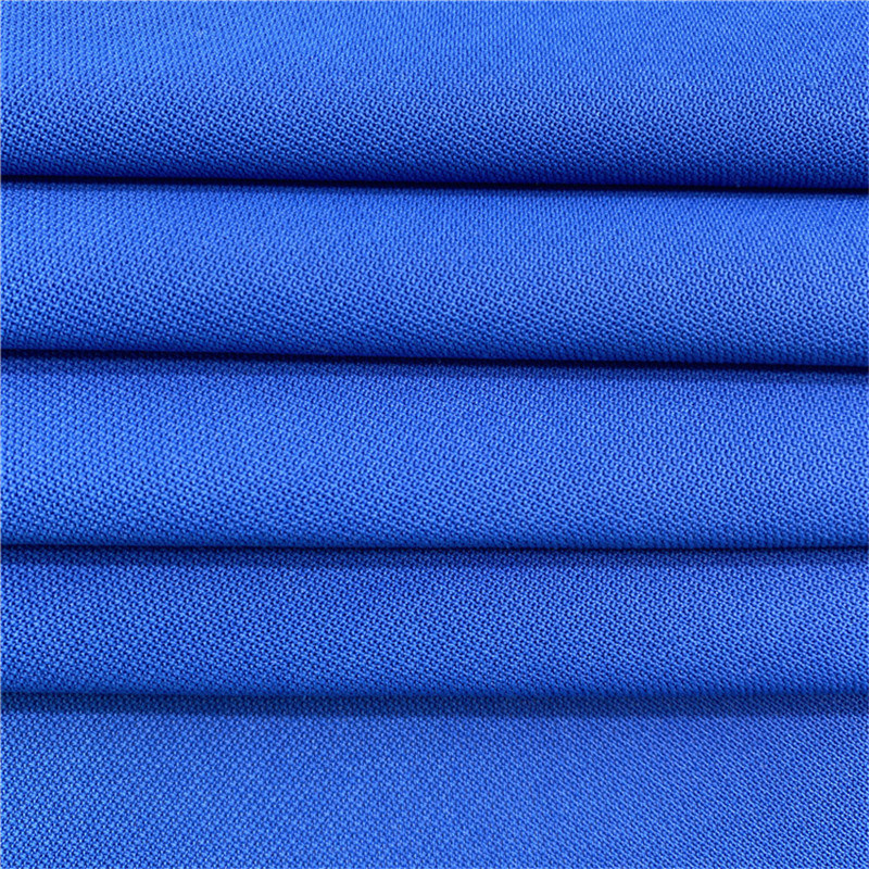 95%Polyester 5%Spandex Stretch Pique Pk Fabric for T-Shirts