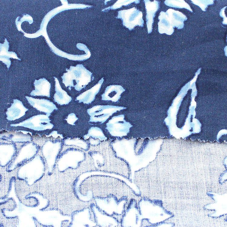 53/54" 163GSM Linen Rayon Print Fabric Lvj-0103