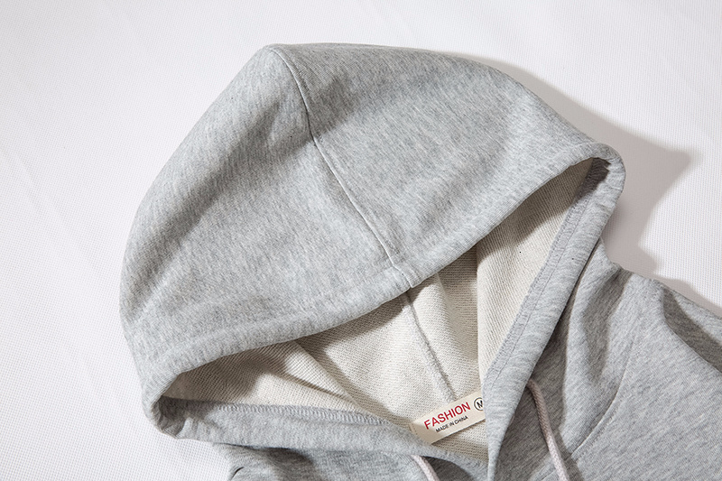 Comfortable Fabric Women Printing Hoodies Hip Hop Pullover Oversized Solid Female Sweatshirts
