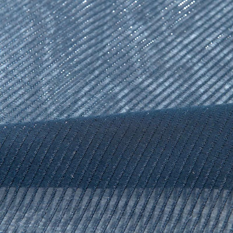 Solid 100%Polyester with Lurex Fabric for Shirts Blouse Dress