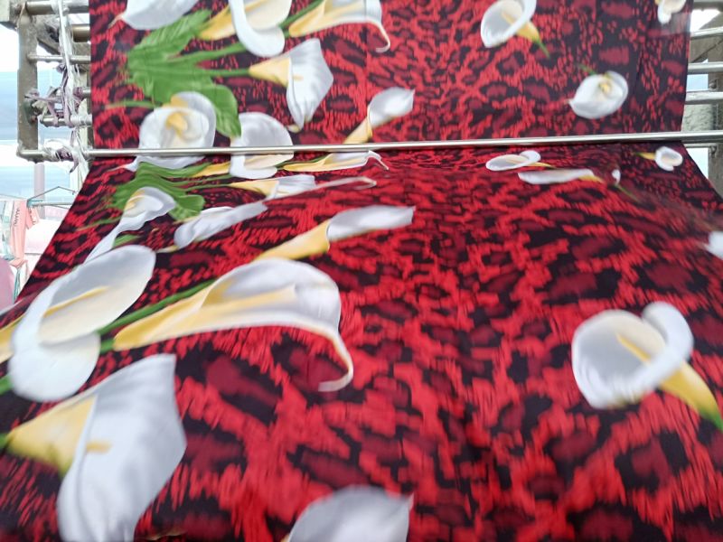 100% Printed Polyester Fabric