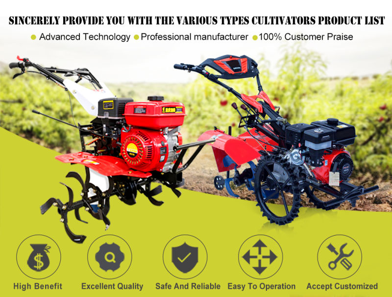 Agricultural Machinery Drill-Powered Cultivator Rotary Cultivator Tiller Manufacturer