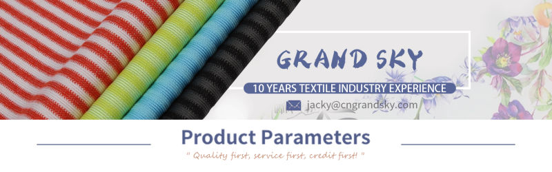 64% Nylon 34% Spandex Knitted Scuba Fabric for Sportswear
