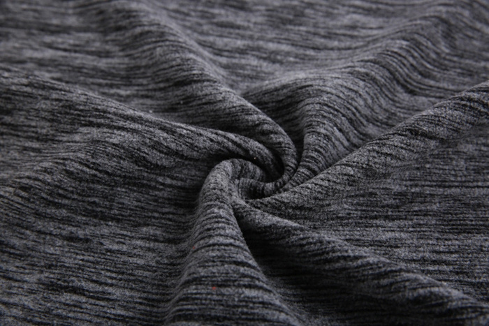 100% Polyester Cationic Melange Polar Fleecce Fabric