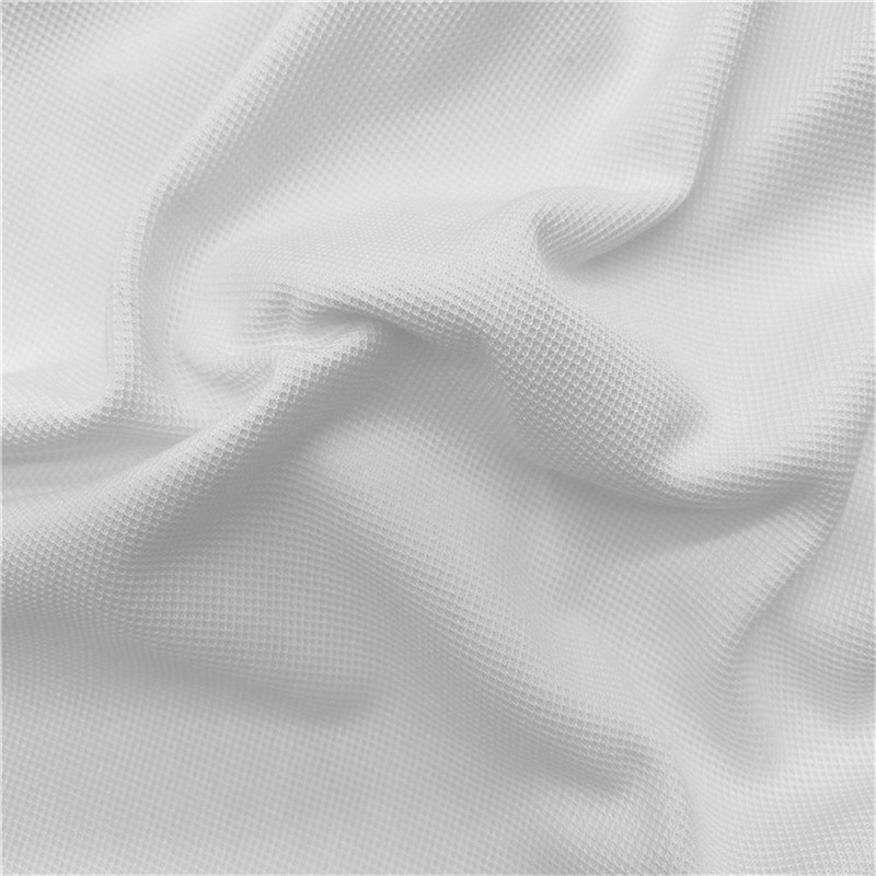 Polyester Wicking Knitting Pique Fabric for Polo Shirt and Sportswear