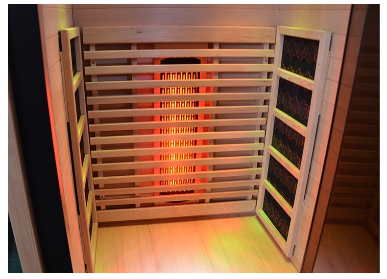 Wooden Low Emf Far Infrared Russian Sauna Room