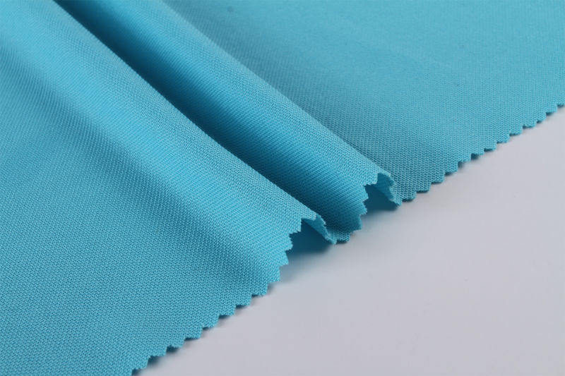 134GSM Cotton Polyester Thin Knitted Pique Fabric for Polo Shirt