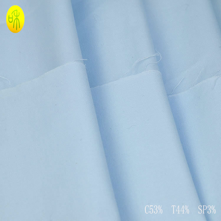 Breathable Clothing Material Cotton Fabric Shirting Spandex Fabric