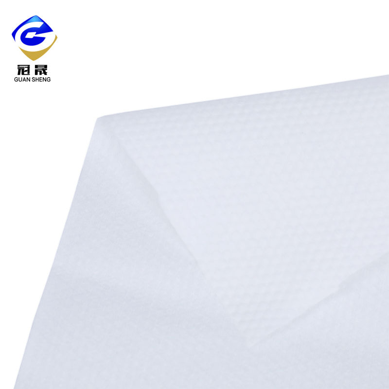 High Quality Embossing Rayon Polyester Fabric Spunlace Nonwoven