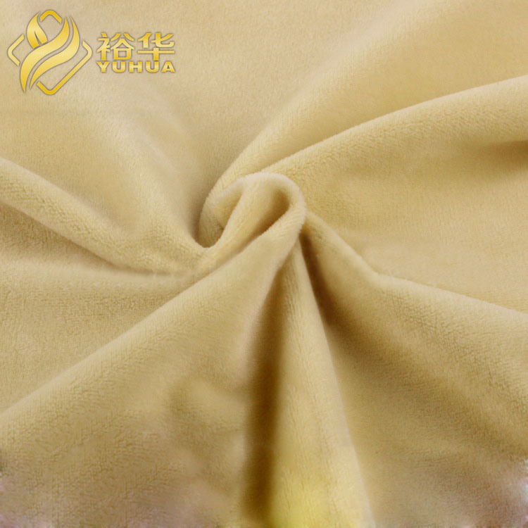 Soft 100% Polyester Factory Supply Cutting PV Fleece Fabric Plush Fabric Plush Toy Fabric