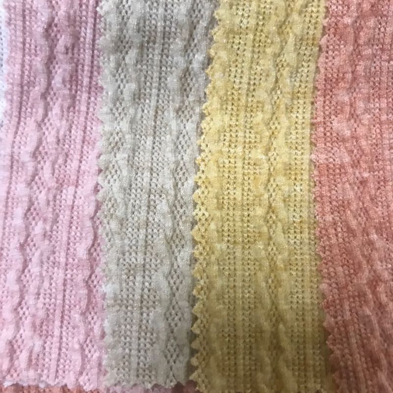 Soft Cable Sweater Fabric Fashion Fabric