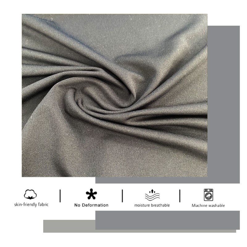 China Factory Quality Chinese Products Recycled Polyester Knitted Fabric80% Polyester 20%Spandex 50d Knitted Fabric for T-Shirt Lining Fabric
