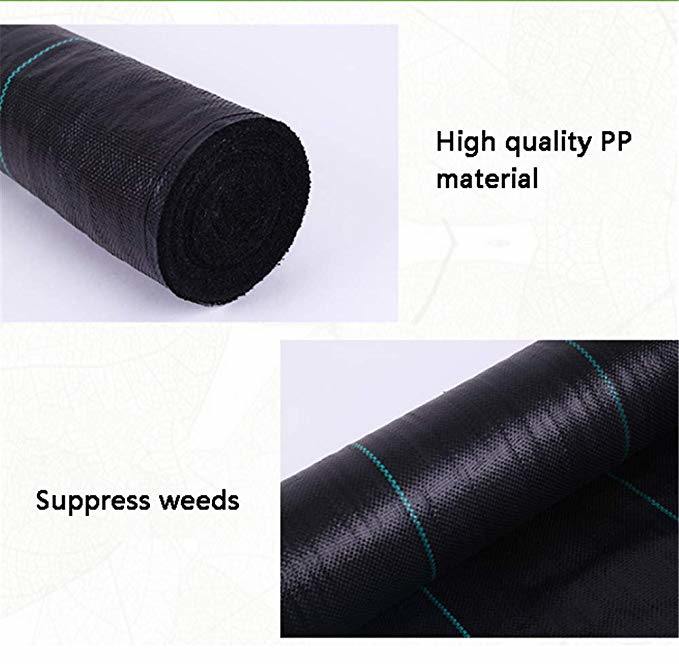 Black PP Woven Fabric as Weedmat /Weed Control Fabric /PP Woven Ground Cover