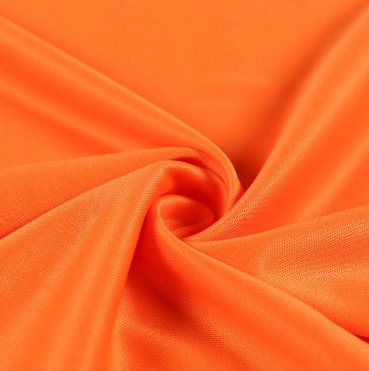 Hot Sale 150d+96f Handfeeling Soft Polyester Pique Interlock Fabric for Sportswear