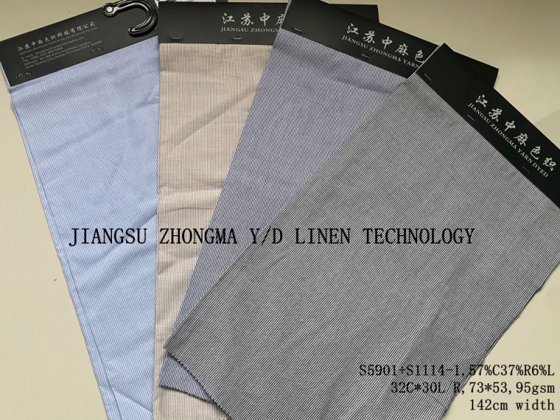 Soft Cotton Rayon Linen Blended Fabric