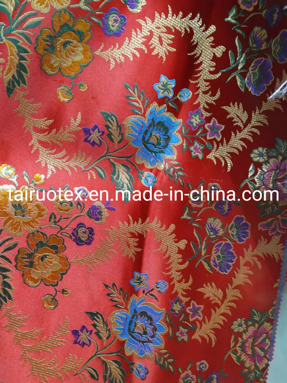 Polyester Jacquard Fabric for Garment Fabric and Bag Lining Fabric