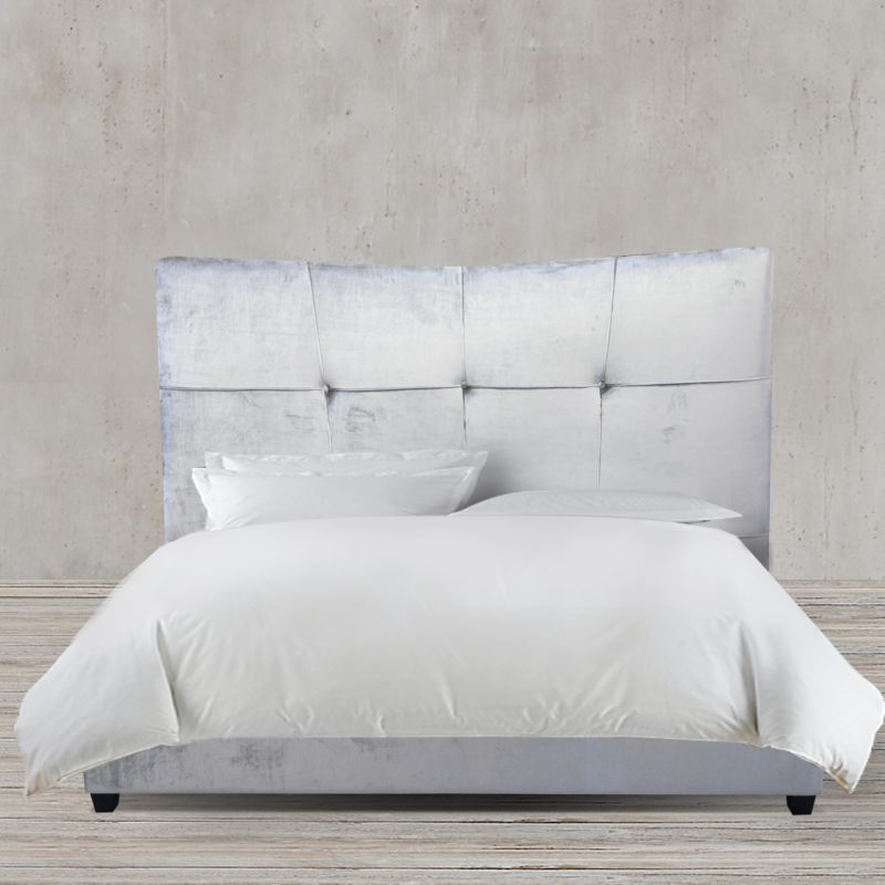 Bedroom Furniture Upholstery King Fabric Velet Bedroom Bed