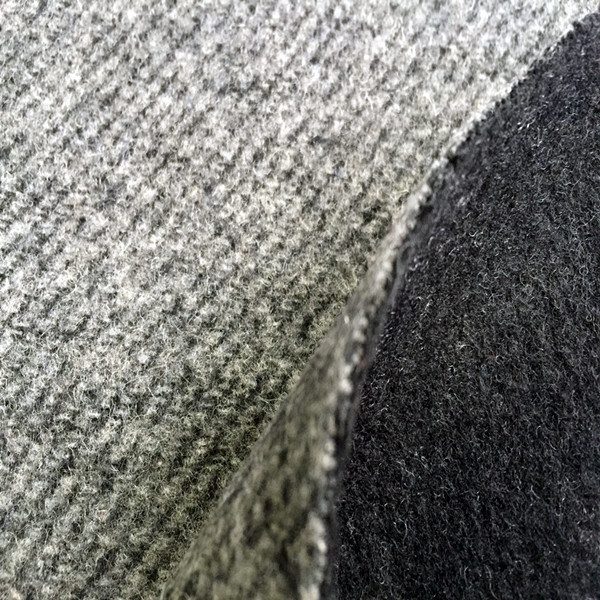Woven Stripe Wool Fabric, Tweed Fabric
