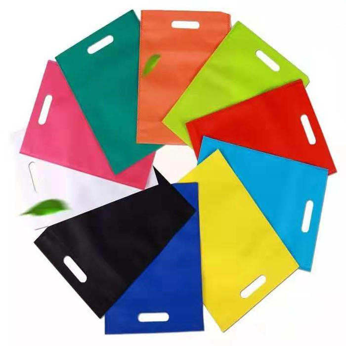 Customized Logo Printed Tote Bag Foldable Reusable Shopping Folding Non Woven Bag
