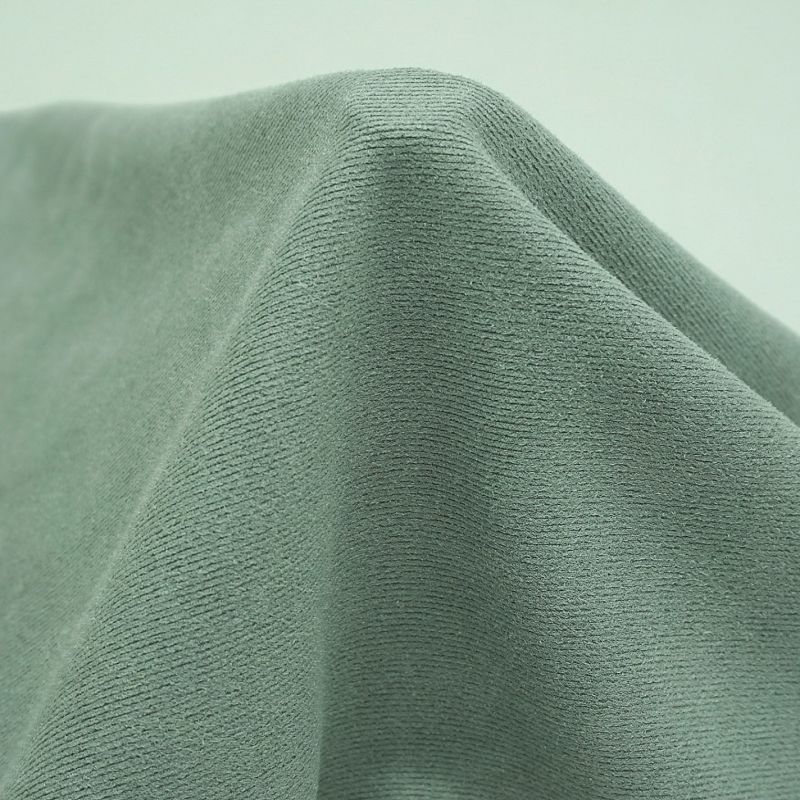 Fabric, Suede, 90%Polyester 10%Spandex 4 Way Stretch Light Color Stripe Suede Fabric