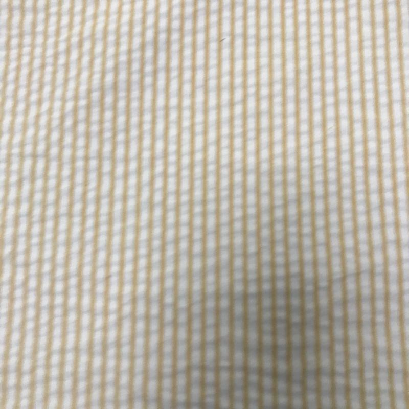 Stripe Seersucker Yarn Dyed Fabric Cotton Fabric