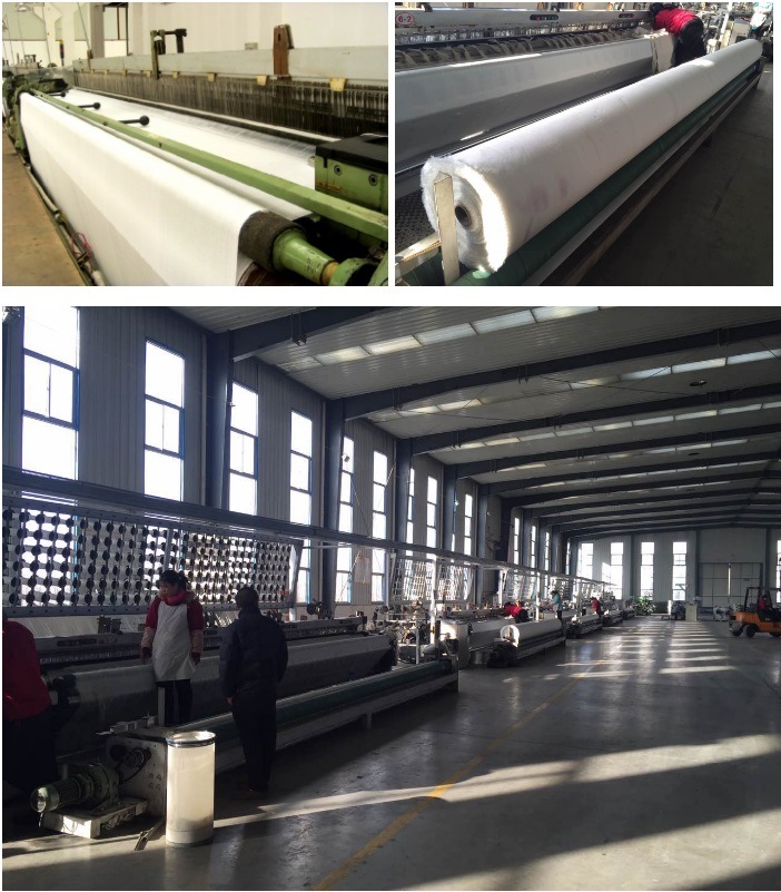 Anti UV PP Plastic Woven Film Yarn Geotextile PP Woven Geotextile