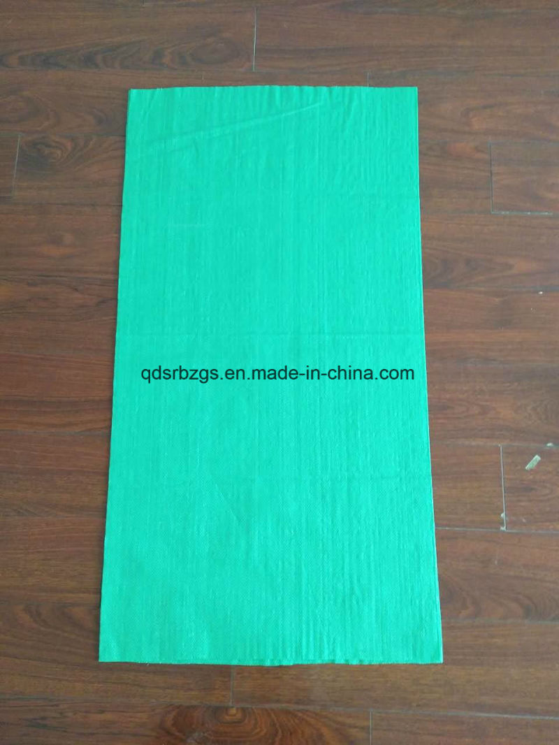 Plain Green 25 Kg Polypropylene Woven Bag