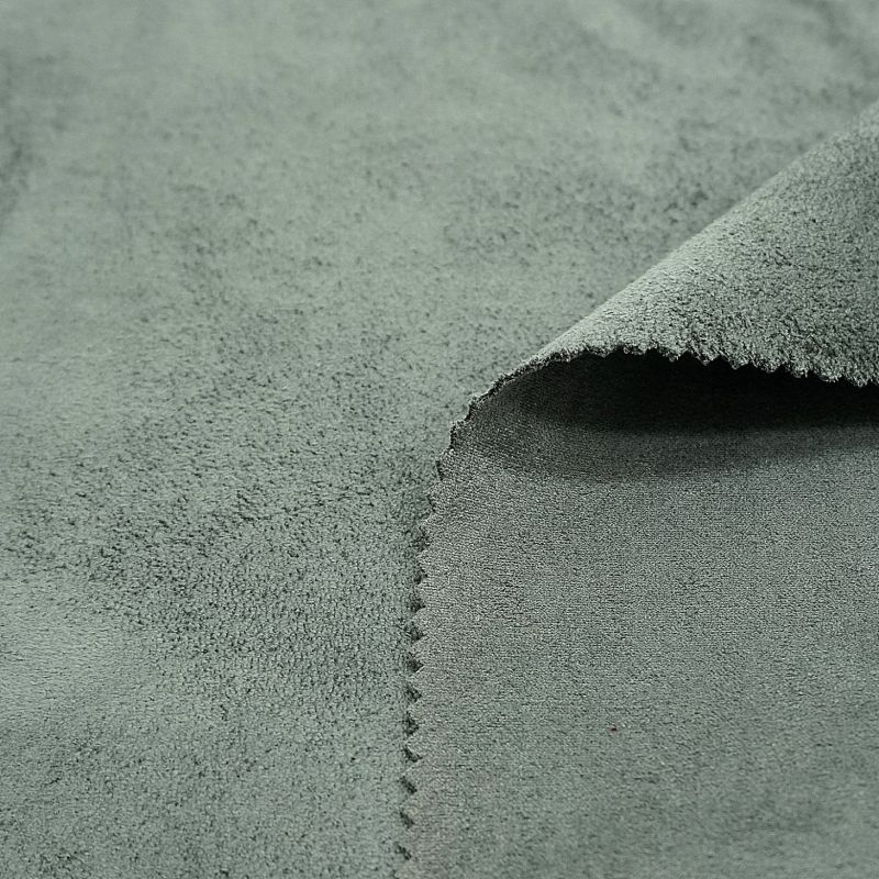 Fabric, Suede, 380GSM Micro Fibre Suede 92%Polyester 8%Spandex Soft Handle Fabric for Coat