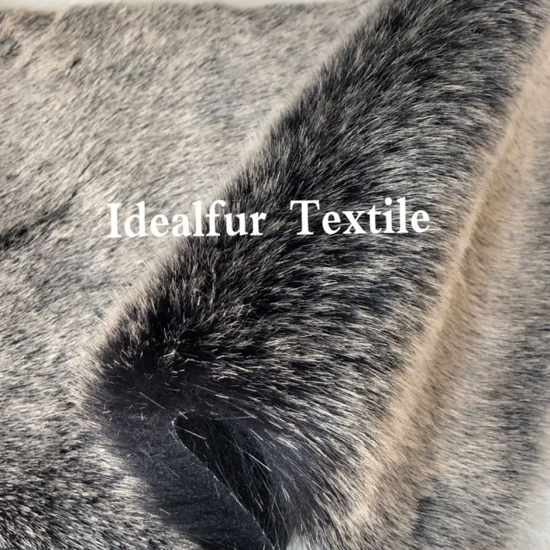 Tip-Dyed Super Soft Long Pile Fake Raccoon Fur