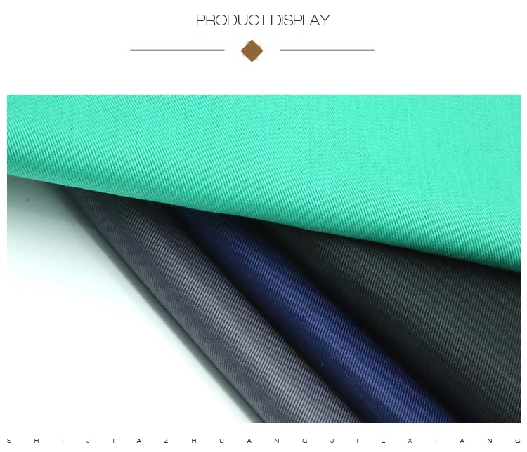 98% Cotton 2% Spandex Woven Fabric Custom Dyed Cotton Spandex Fabric
