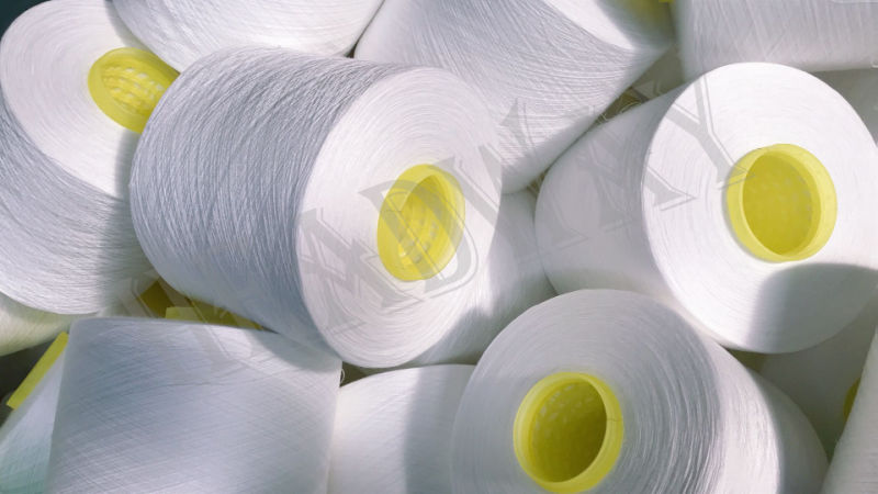 High Quality High Efficiency 100% Polyester Spun Yarn Polyester Spun Sewing Thread