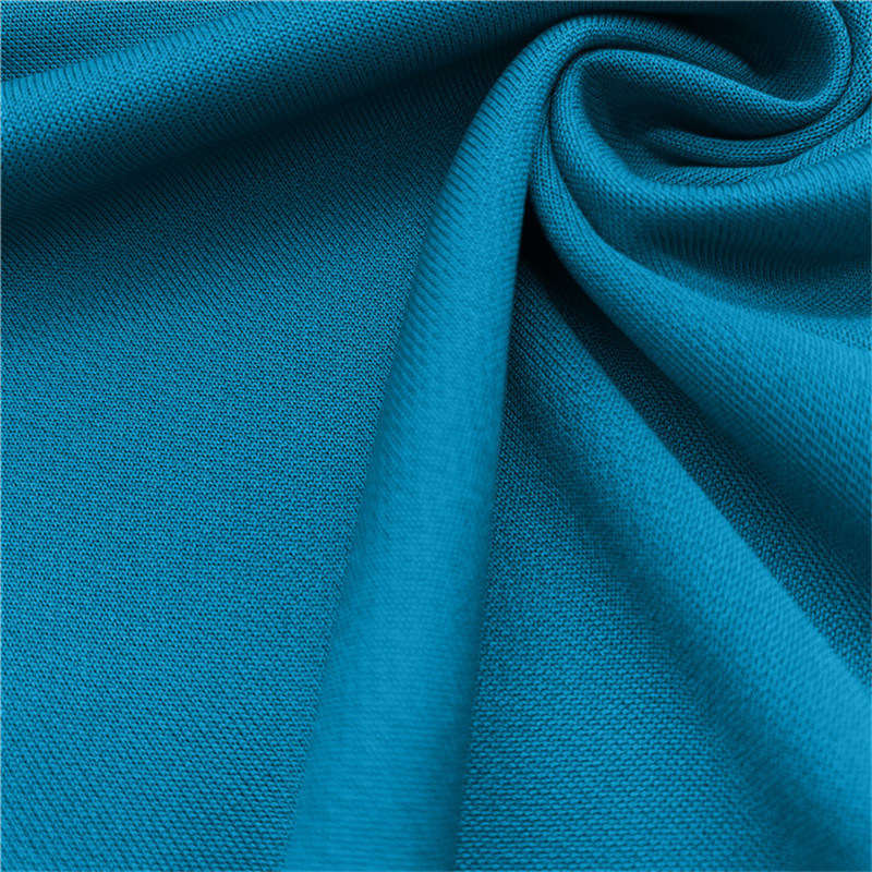 100%Polyester Interlock Pique Knit Wicking Fabric for T-Shirt