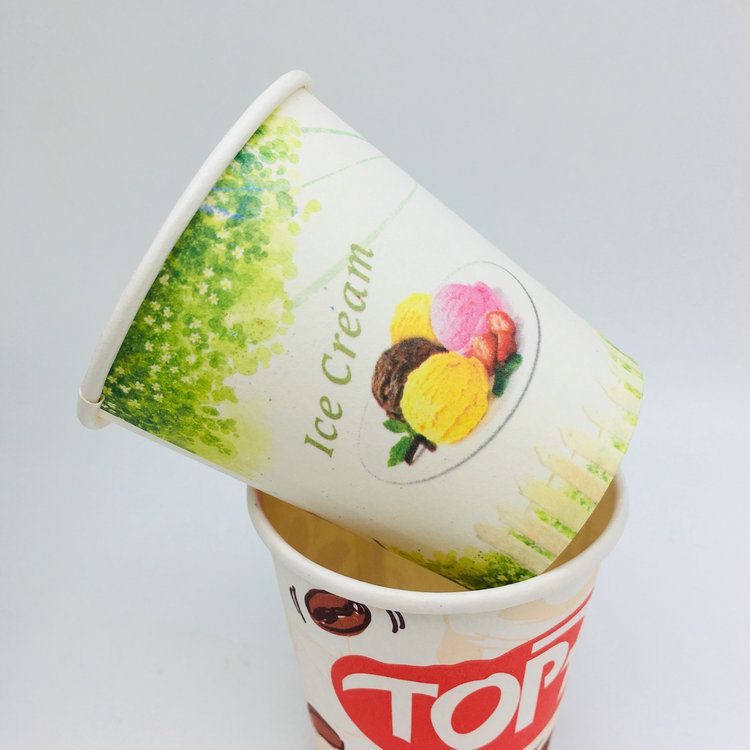 Festival Logo Printed Disposable Paper Coffee Printed Disposable Paper Cup