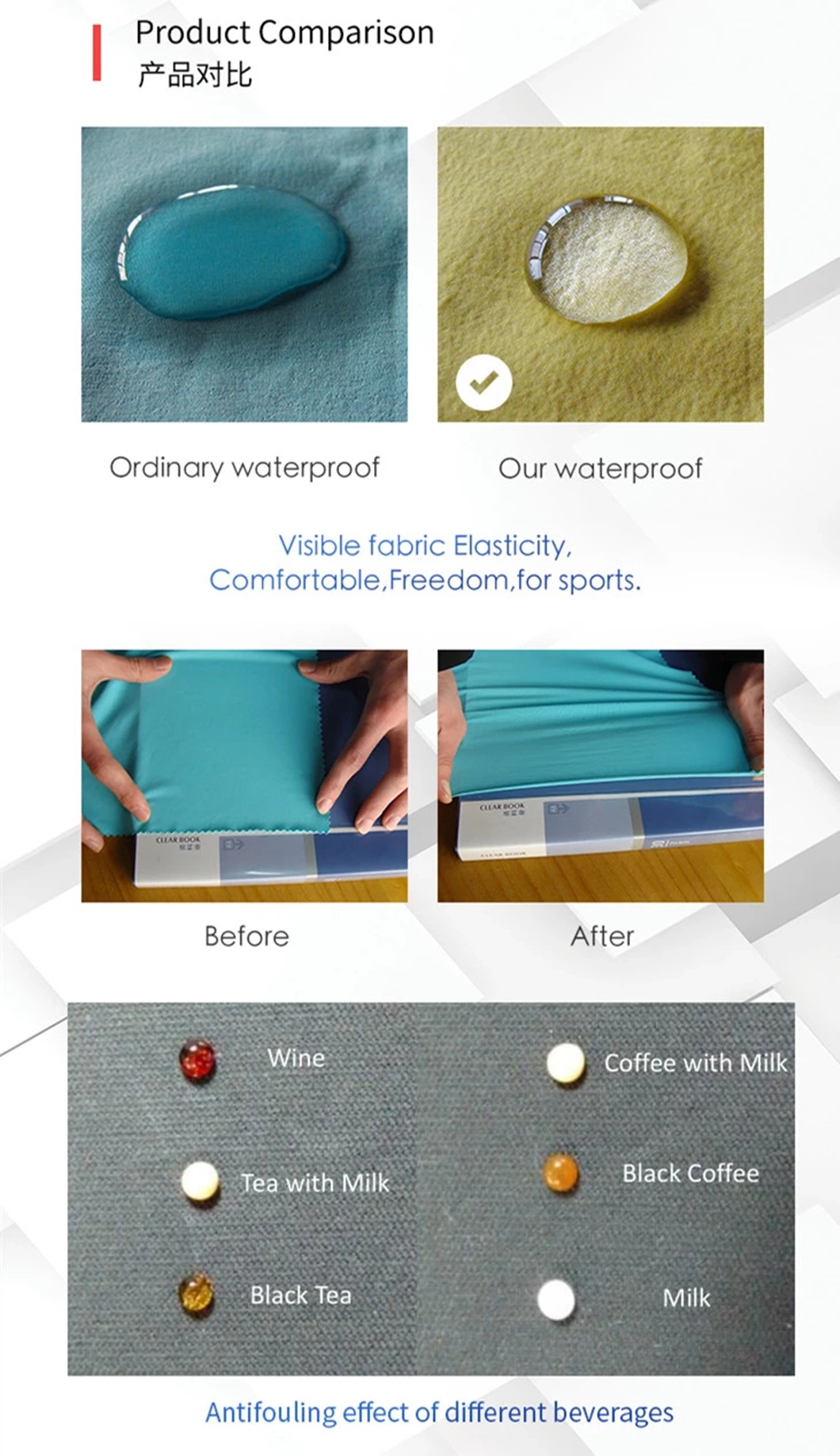 Comfortable Modal Spandex Soft Plain Fabric Shrink Resistant Stretch Lingerie Fabric