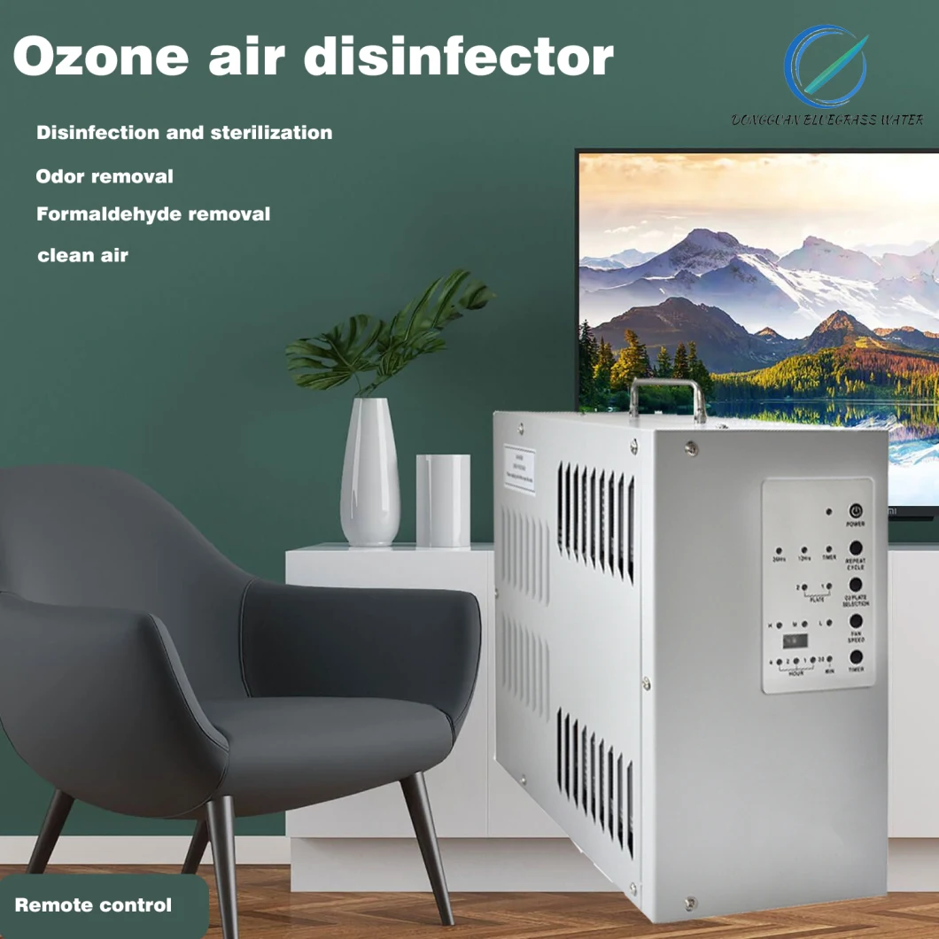 Office Air Purificaton O3 Machine Portable Ozone Sterilizer Ozono Generator Remote Control