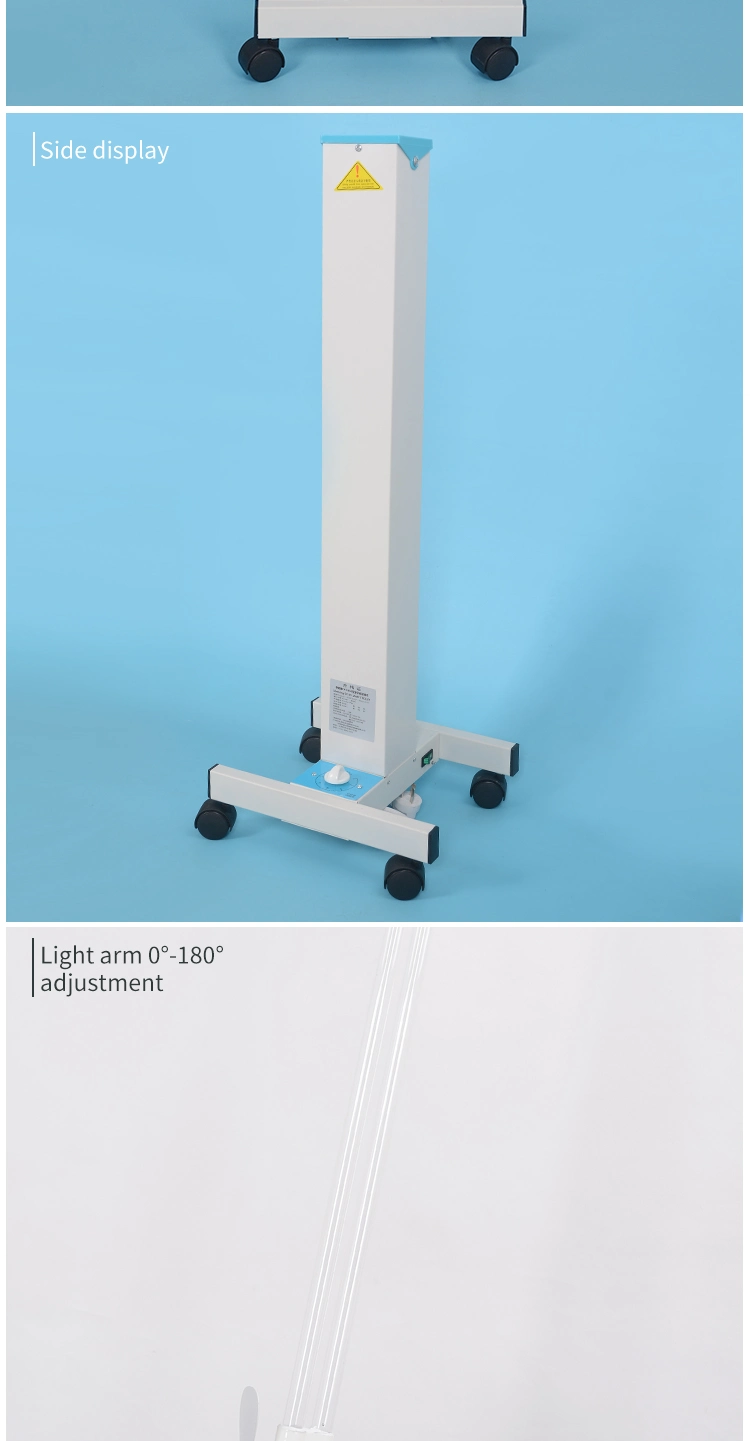 Remote Control Type UV Lamp Sterilizer 80va Light Kitchen UV Sterilization for Salon Office