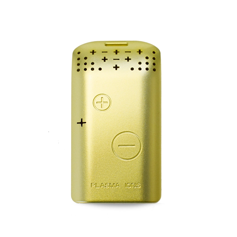 2020 Hot Sale Gold Child Wearable Air Purifier with Battery with CE in Stock