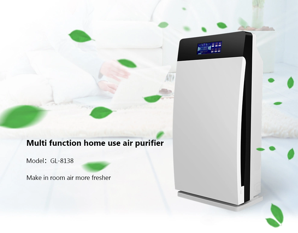 Auto Timer Ture HEPA Cleaner Ionizer Air Purifier