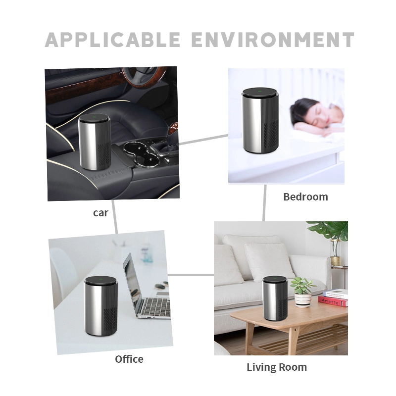 HEPA Filter Desktop Home Room Mini Portable Air Purifier