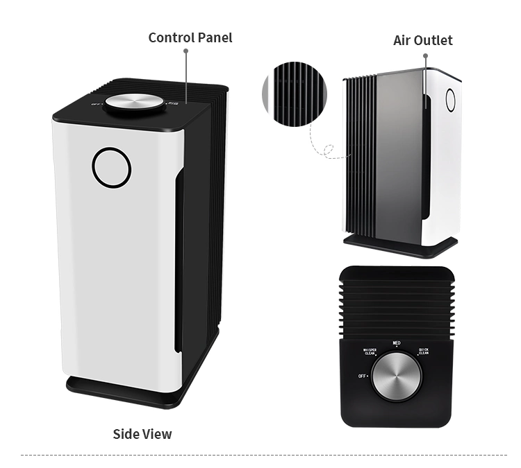 Backnature Professional Purifier Supplier Negative Ionizer Air Cleaner for Desktop