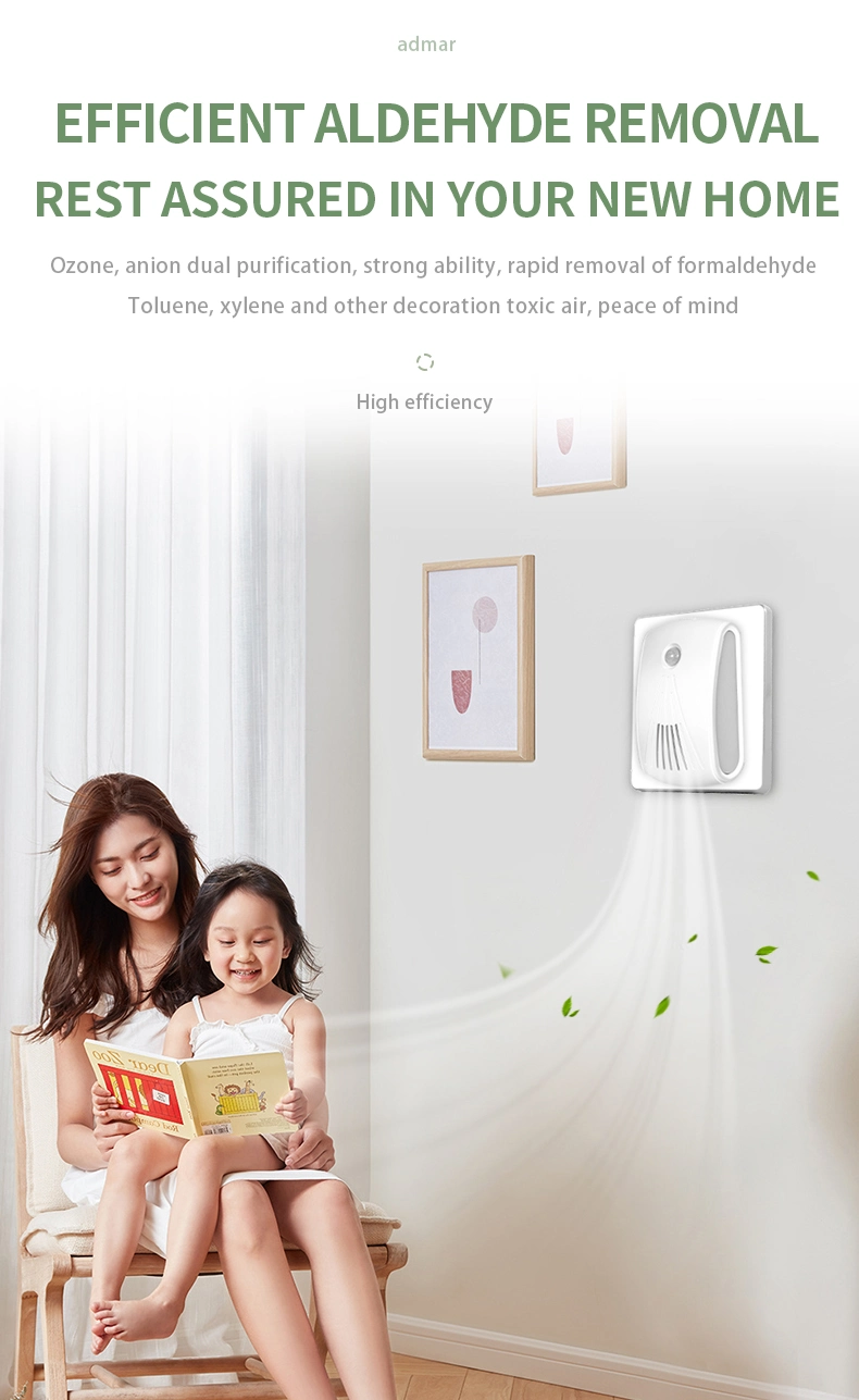 2020 LED Night Light Kitchen and Toilet Air Purifier / Air Purifier Ionizer / Mini Portable Air Purifier