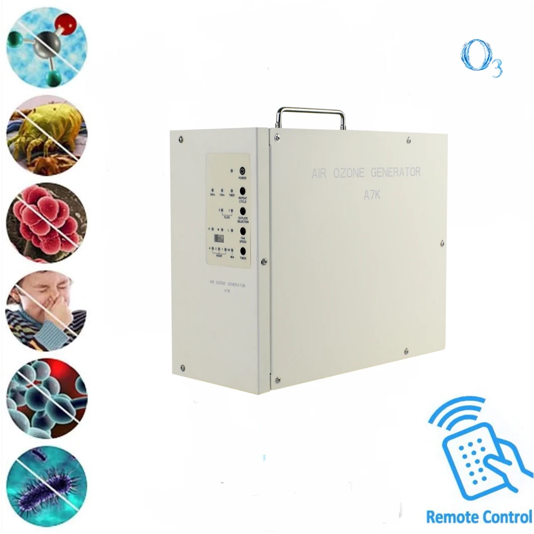 Portable Car Odor Eliminator Ozone Room Sterilizer Machine Ozono Generator Air Purifier 3.5-7g/H