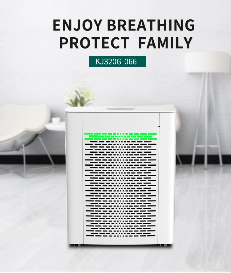 Best Selling True HEPA Filter 320 M3/H Pm2.5 Air Purifiers for Home School Restaurant
