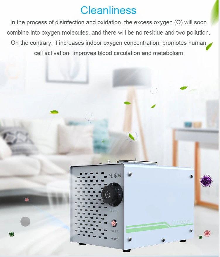 Portable Ozone Air Purifier Deodorizer Sterilizer for Home Car Hotels Base
