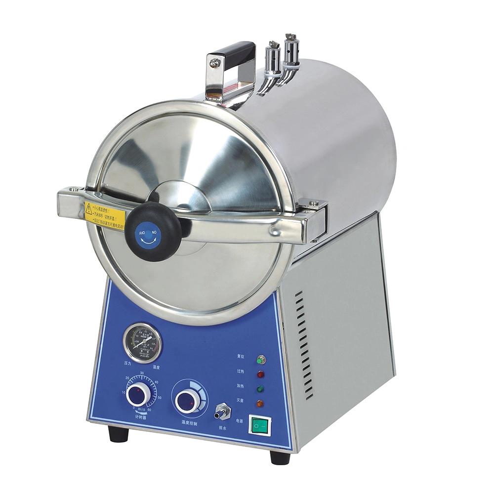 24L High Quality Desktop Autoclave Steam Sterilizer with Stainless Steel Material