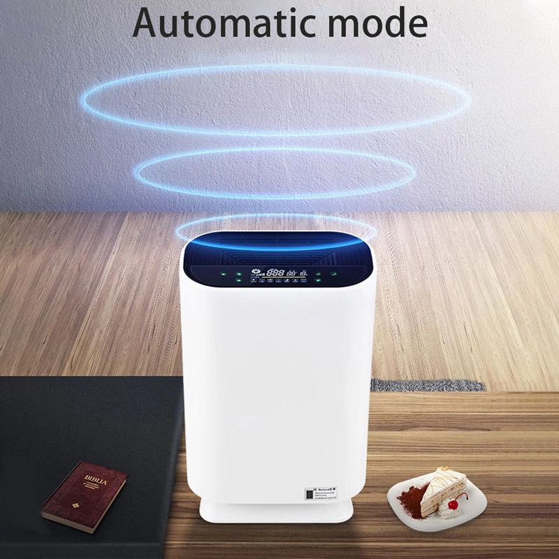 Negative Ion Air Purifier HEPA Filter Pm2.5 Home Office Air Cleaner
