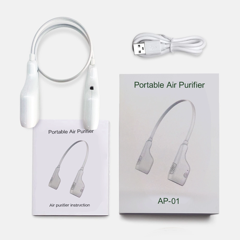 Custom Wholesale Portable Wearable Air Purifier for Pm2.5/Virus/Smoke Manufacturer